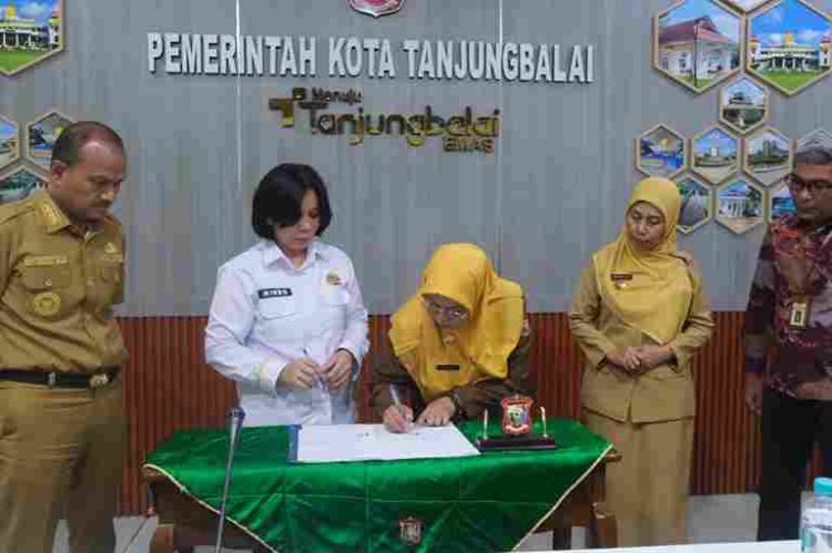Pemko Bersama Kantor ATR BPN Tandatangani MoU