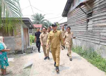 Wakil Wali Kota Tanjungbalai Tinjau Hunian Warga Kelurahan Sei Merbau