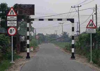 Baru Saja Mulus, Jalan Bandar Tinggi Simalungun Kini Terancam Hancur Akibat Truk Melebihi Tonase Segera “Portal”