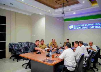 Perkuat Infrastruktur Pertanian dan Perairan, Bupati Batu Bara Kunjungi Kantor BBWS