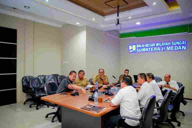 Perkuat Infrastruktur Pertanian dan Perairan, Bupati Batu Bara Kunjungi Kantor BBWS
