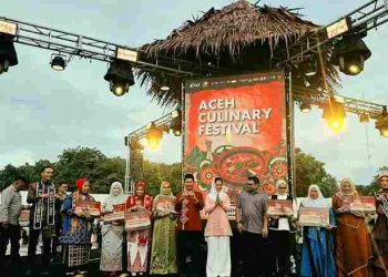 Nagan Raya Raih Juara Harapan I Paviliun Kuliner Terbaik ACF 2026