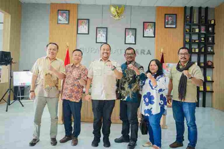 Bupati Batu Bara Terima Audiensi KSBSI Sumut, Bahas Kesejahteraan dan Perlindungan Pekerja