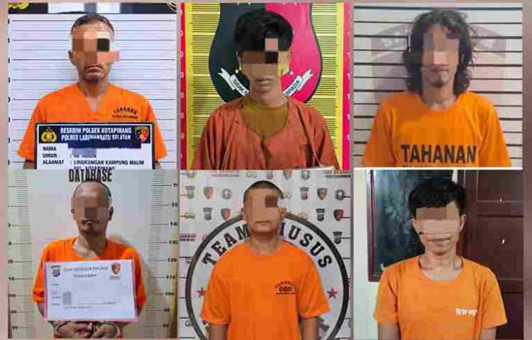 Dalam 2×24 Jam Polda Sumut Ungkap 52 Kasus Curas dan Curat, 59 Tersangka Diamankan