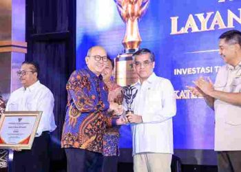 Kemnaker Raih Terbaik II Anugerah Layanan Investasi 2026