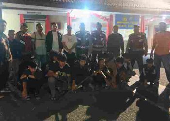 Tim Sergap Polres Asahan Amankan 10 Remaja Diduga Hendak Tawuran, Sajam dan 6 Sepeda Motor Diamankan