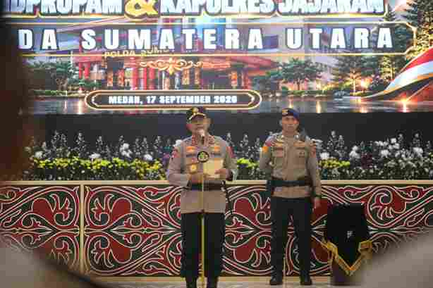 Kapolda Sumut Lantik Sejumlah Pejabat Baru, Tekankan Profesionalisme dan Responsivitas