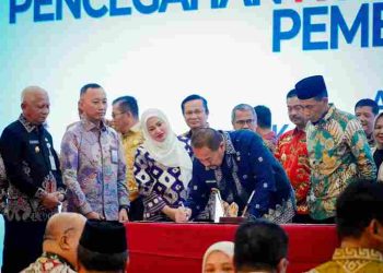 Perkuat Tata Kelola Pemerintahan dan Pencegahan Korupsi, Bupati Batu Bara Hadiri Rakor Bersama KPK dan Kemendagri