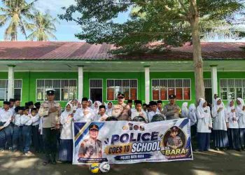 Polres Batu Bara Gelar Police Go To School Serentak di 19 Sekolah