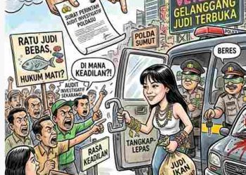 Dugaan Tangkap Lepas Ratu Judi Ikan Pipit: Anomali Hukum Kasus Pembunuhan Driver Ojol, Propam dan Kompolnas Didesak Audit Investigatif Penyidik Poldasu