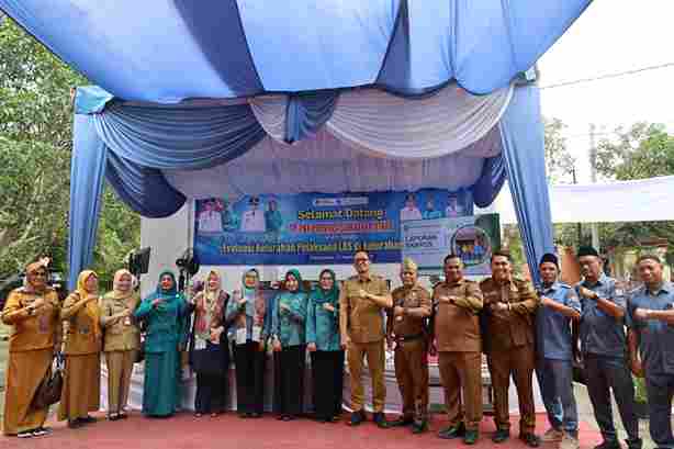 Tim TP-PKK Provsu Kunjungi Kelurahan Bunga Tanjung