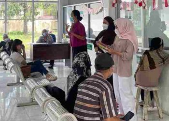 Dukung Pemulihan Pasien TB Paru, Mahasiswa Gizi UINSU Edukasi ‘Isi Piringku’ di UPTD RS Khusus Paru Sumatera Utara
