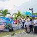 Bupati Batu Bara Letakkan Batu Pertama Pembangunan Videotron di Sei Bejangkar, Dukung Penyebaran Informasi Publik