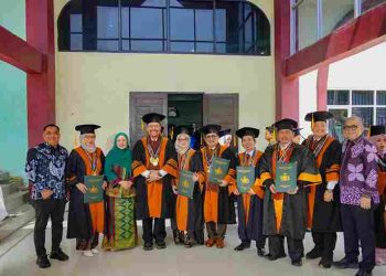 Wisuda Doktor, Bupati Baharuddin Siagian Berikan Beasiswa S2 bagi Putra Berprestasi Batu Bara