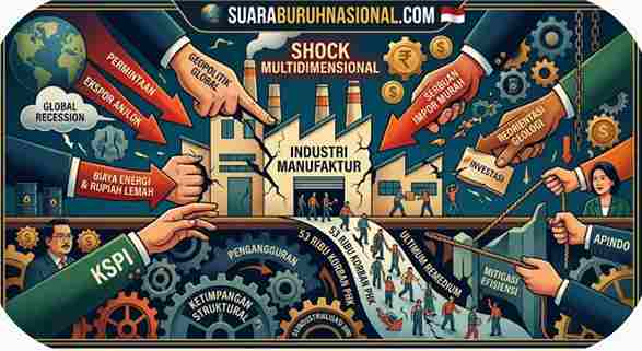 Membedah Multidimensional Shock di Balik Lonjakan 53 Ribu Korban PHK