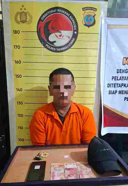 Polres Taput Tangkap Pria Diduga Pengedar Sabu, Disimpan di Dalam Topi