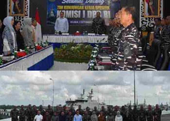 Komisi I DPR RI Akselerasi Struktur Logistik dan Intensifikasi Patroli Maritim Kodaeral I