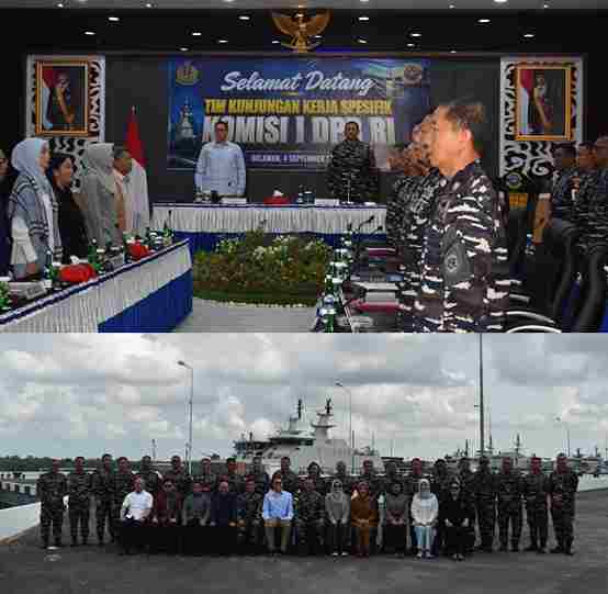 Komisi I DPR RI Akselerasi Struktur Logistik dan Intensifikasi Patroli Maritim Kodaeral I