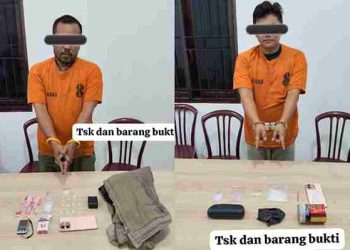 Cegah Sabu Beredar, Rekanan Pengedar Ditangkap, Polres Karo Sita 37 Gram Sabu