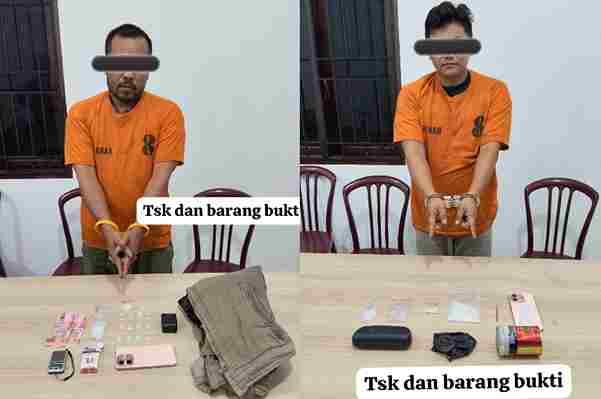 Cegah Sabu Beredar, Rekanan Pengedar Ditangkap, Polres Karo Sita 37 Gram Sabu