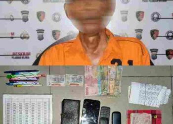 Sat Reskrim Polres Pelabuhan Belawan Lumpuhkan Jaringan Perjudian Togel di Martubung