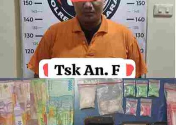 Satresnarkoba Polres Batu Bara Amankan Pria Berinisial F, Sita Sabu dan 21 Butir Ekstasi