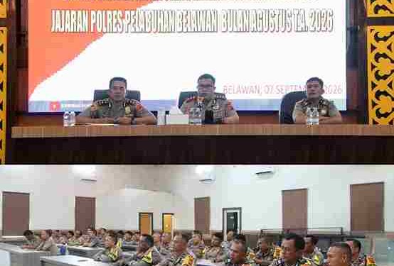 Reorientasi Paradigma Preventif Justice: Kapolres Pelabuhan Belawan Tekankan Sociological Profiling dan Diplomasi Sosial Bhabinkamtibmas