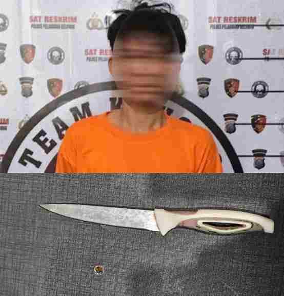 Pelaku Curas yang Bacok Korban di KIM Mabar Dibekuk Polres Belawan, Sepeda Motor Dijual Rp9 Juta