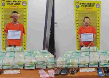 Direktorat Reserse Narkoba Polda Sumut Bongkar Kamuflase False Compartment 44 Kg Methamphetamine Jaringan Aceh–Belawan