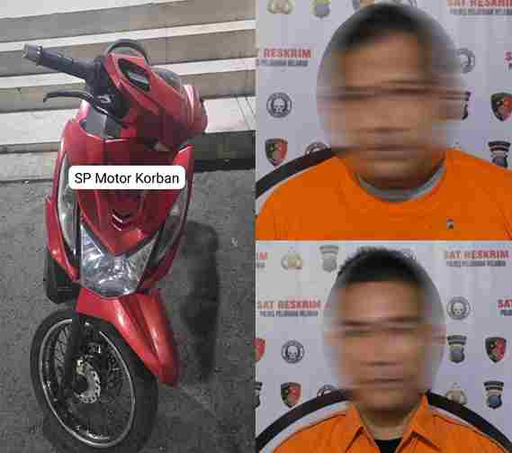 Tim URC Polres Pelabuhan Belawan Lumpuhkan Dua Spesialis Curanmor Bermodalkan Analisis Forensik Digital
