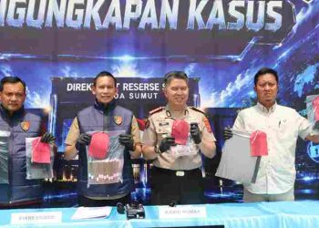 Ditressiber Polda Sumut Bongkar Jaringan Judi Online, Dua Orang Jadi Tersangka