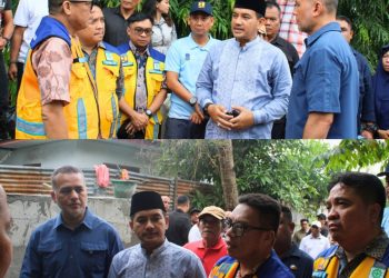 Dampingi Komisi V DPR RI Tinjau Tanggul Sungai Padang, Wali Kota Tebing Tinggi Apresiasi Perhatian Pemerintah Pusat dan DPR RI