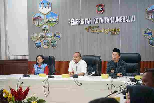Wali Kota Mahyaruddin Terima Tim Verval Sumut