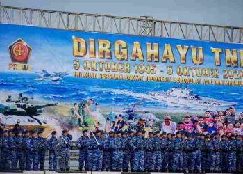 Wabup Syafrizal Hadiri Upacara HUT ke-81 TNI di Kisaran