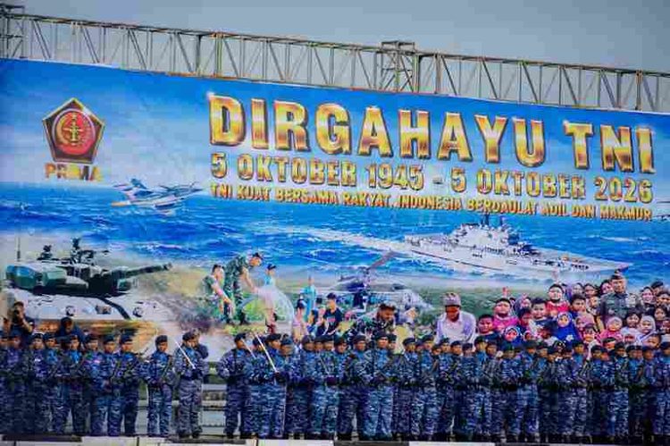 Wabup Syafrizal Hadiri Upacara HUT ke-81 TNI di Kisaran