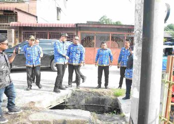 Wali Kota Tinjau Normalisasi Drainase di Jalan Hamdoko dan Jalan Listrik Tanjungbalai