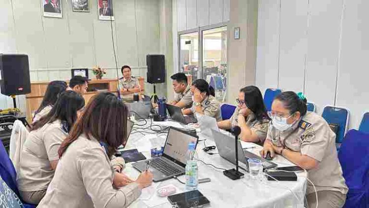 Pegawai Kantor Pertanahan Dairi Ikuti Pemetaan Talenta dan Pengisian KRS Jabatan Pengawas
