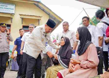 Bupati Baharuddin Hadirkan Pelayanan Publik Langsung Lewat Program BERLAYAR di Air Putih