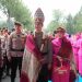 Resmi Pimpin Polda Sumut, Irjen Pol Sonny Irawan Disambut Ulos dan Tarian Tradisional