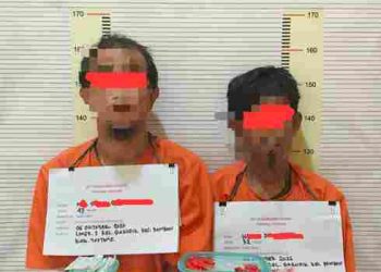 Polres Tapteng Tangkap Dua Terduga Pengedar Sabu di Sarudik