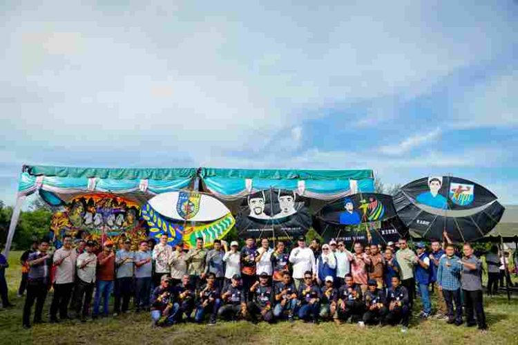 Buka Festival Layang-layang, Bupati Batu Bara Dorong Pelestarian Olahraga Tradisional dan Pengembangan Wisata
