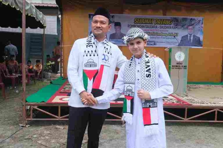 Wali Kota Sambut Safari Anak Gaza di YMPI Sei Tualang Raso Tanjungbalai