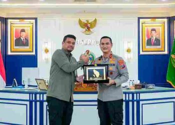 Kapolda Sumut Silaturahmi dengan Gubernur Perkuat Kolaborasi Jaga Kondusivitas Sumatera Utara