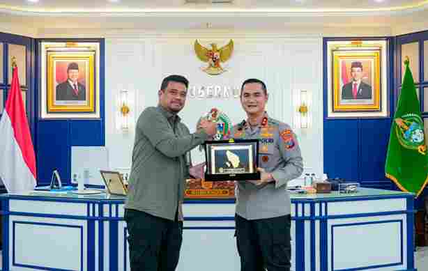 Kapolda Sumut Silaturahmi dengan Gubernur Perkuat Kolaborasi Jaga Kondusivitas Sumatera Utara