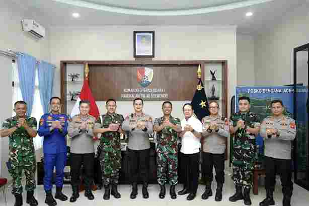 Jaga Sumut Tetap Kondusif, Kapolda Sonny Irawan Pererat Sinergi dengan TNI AU