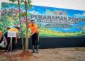 Green Policing, Kapolda Sumut Pimpin Penanaman Pohon di Mapolda