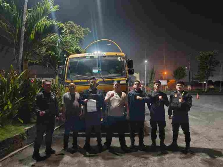 Gerak Cepat Tim Macan Polres Pelabuhan Belawan, Truk Trailer Diduga Hasil Curian Diamankan di Gudang Gabion