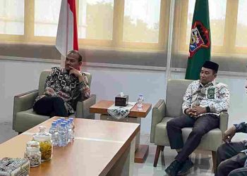 Fahmi Ummi Bersilaturahmi dengan Wali Kota Mahyafuddin