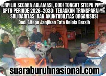 Terpilih Secara Aklamasi, Dodi Tongat Sitepu Pimpin SPTN Periode 2026–2030: Tegaskan Transparansi, Solidaritas, dan Akuntabilitas Organisasi