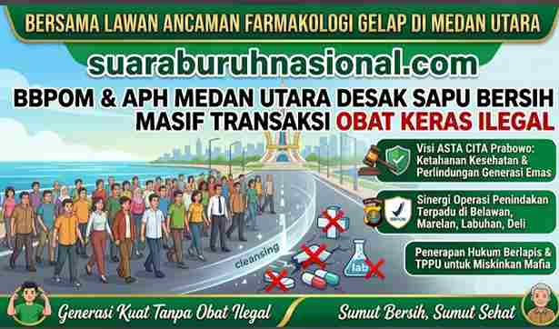 Ancaman Farmakologi Gelap di Medan Utara: Pengamat Publik BM Desak BPOM dan APH Gelar Sapu Bersih Masif Transaksi Obat Keras Ilegal